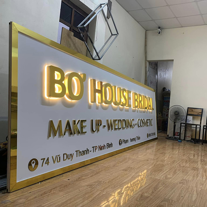 Dịch vụ Làm Biển Quảng Cáo Alu, Mica tại Ninh Bình