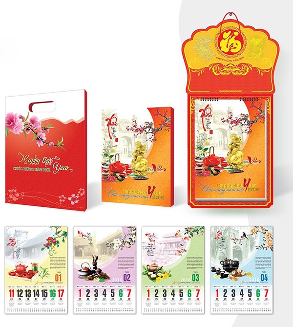 In Lịch Tết Tại Ninh Bình