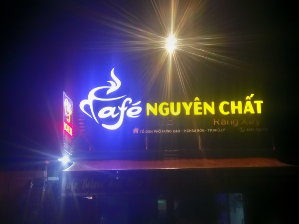 Làm Biển Quảng Cáo Cho Quán Cafe Tại Ninh Bình