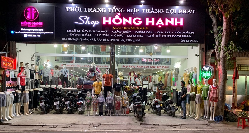 Thiết kế biển quảng cáo chuyên nghiệp cho shop quần áo