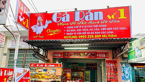 Thiết Kế Bảng Hiệu Quán An Vặt